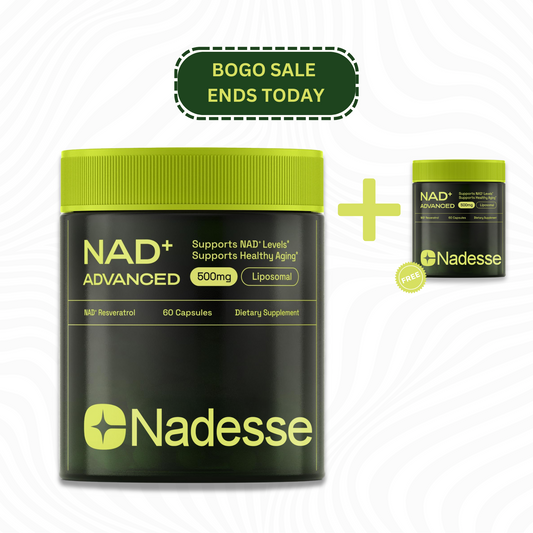 NAD+ Boost™ Supplement for Skin Aging Support, Energy, and Focus